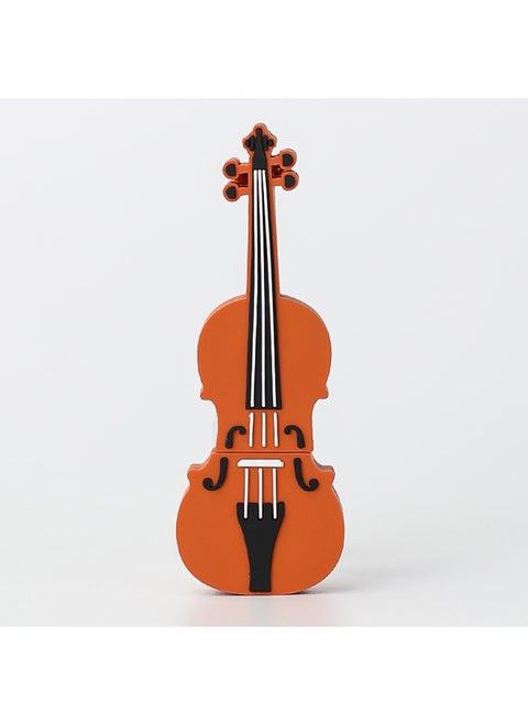 Piano Guitar Notes PVC Cartoon High-speed Large-capacity Guitar USB Flash Drive Mold Opening Custom Advertising Gift USB Flash Drive-Color:Pipa-Capacity:USB2.0 128GB