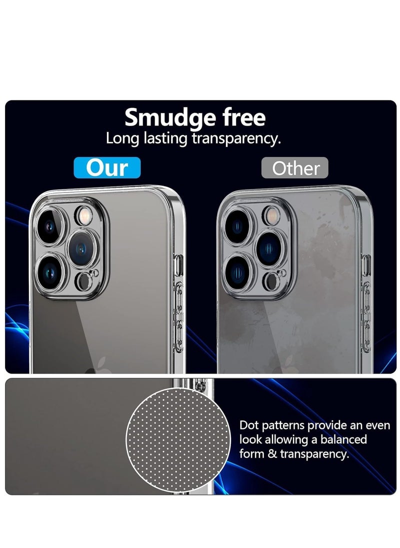 Raxoom Premium Clear Case Compatible with iPhone 15 Pro max Back Cover With Full Camera Lens Coverage, Anti-Yellowing & Slim Case Glossy Finish - Image 2