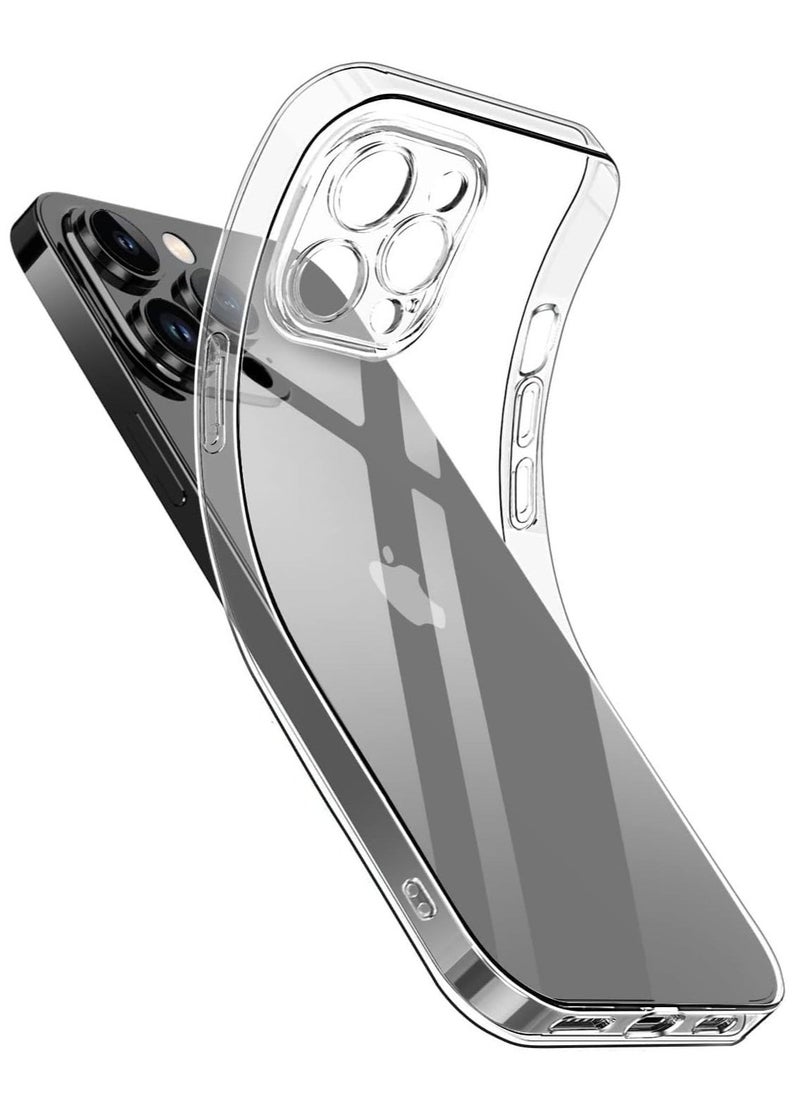 Raxoom Premium Clear Case Compatible with iPhone 15 Pro max Back Cover With Full Camera Lens Coverage, Anti-Yellowing & Slim Case Glossy Finish - Image 1