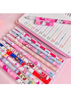 Keyfim Shop Hello Kitty Gel Color Ballpoint Pen Set of 10  - Image 3