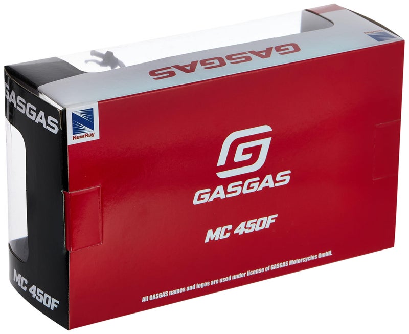 NewRay New-Ray GasGas MC 450F 1/12 Scale Diecast Motorcycle Model by NewRay 58293 - Image 4