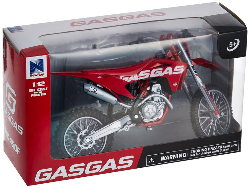 NewRay New-Ray GasGas MC 450F 1/12 Scale Diecast Motorcycle Model by NewRay 58293 - Image 3