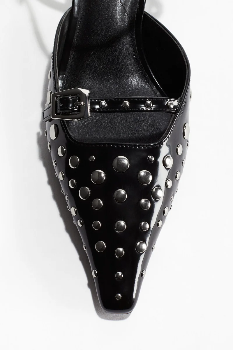 H&M Studded heeled sandals