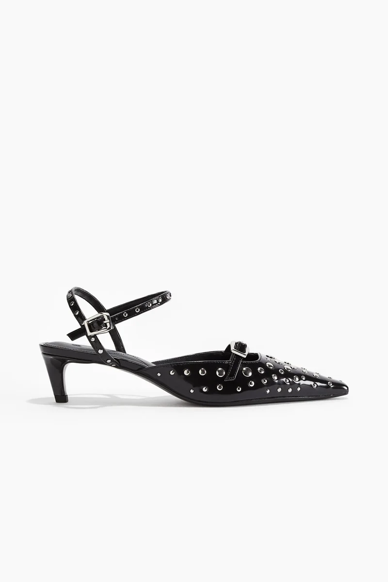 H&M Studded heeled sandals