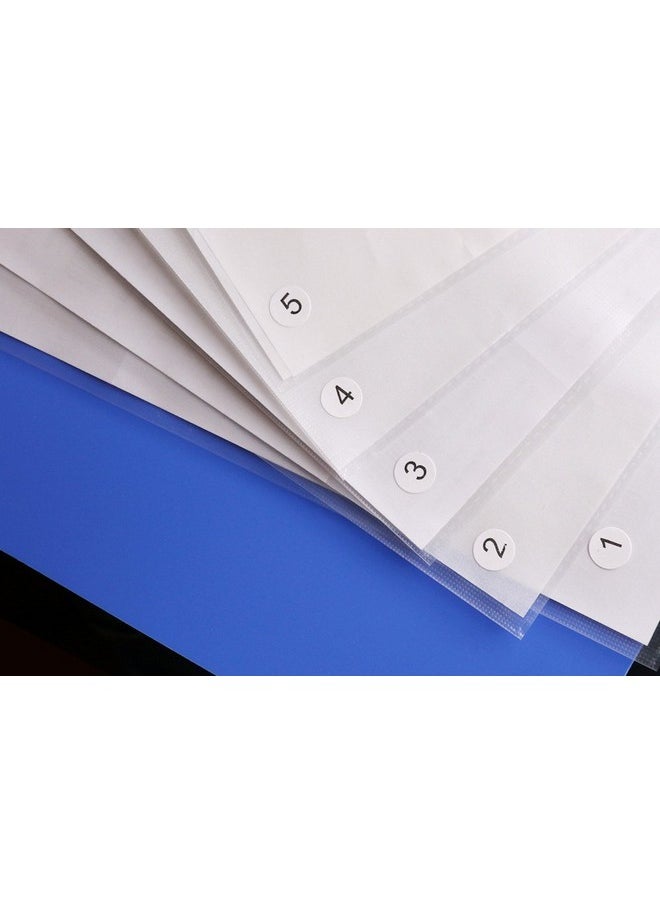 dealzEpic - Number Stickers - 1 To 100 Self Adhesive 0.4" Small Round Labels | Inventory/Storage Organizing Stickers  - Image 5