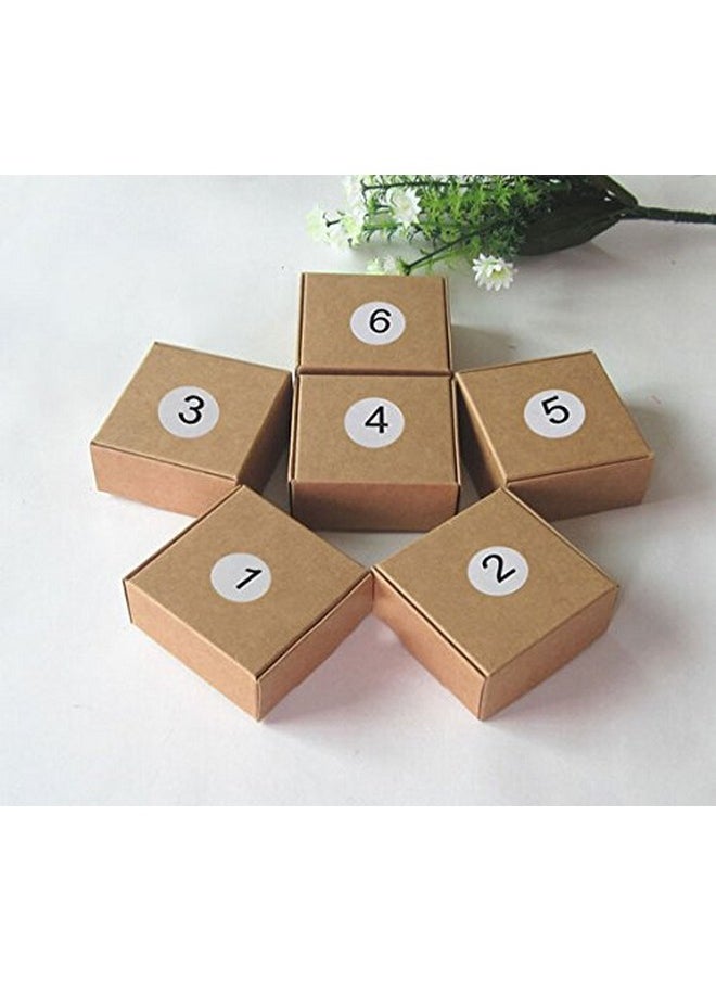 dealzEpic - Number Stickers - 1 To 100 Self Adhesive 0.4" Small Round Labels | Inventory/Storage Organizing Stickers  - Image 4