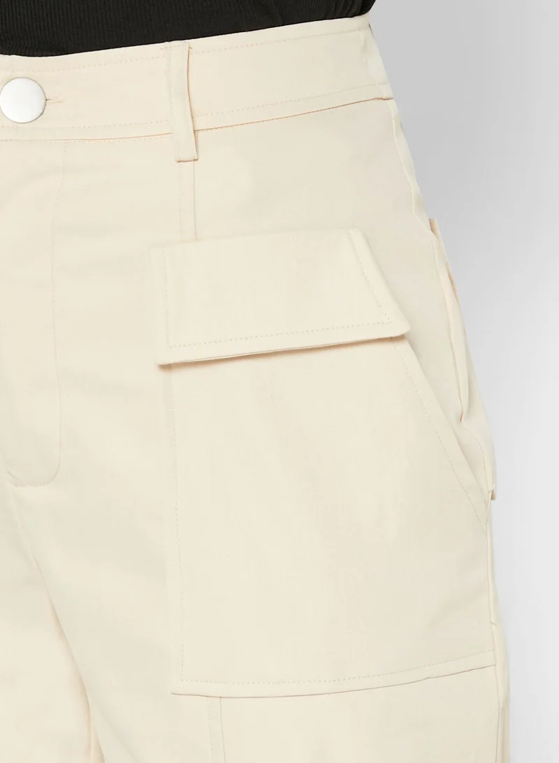 Ginger Self Tie Cargo Utility Pants