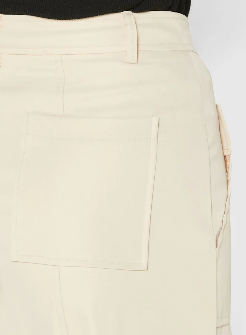 Ginger Self Tie Cargo Utility Pants