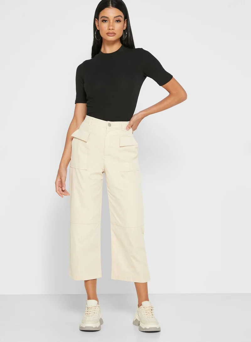 Ginger Self Tie Cargo Utility Pants