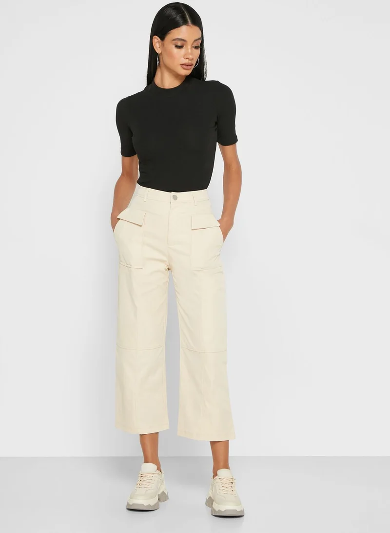 Ginger Self Tie Cargo Utility Pants