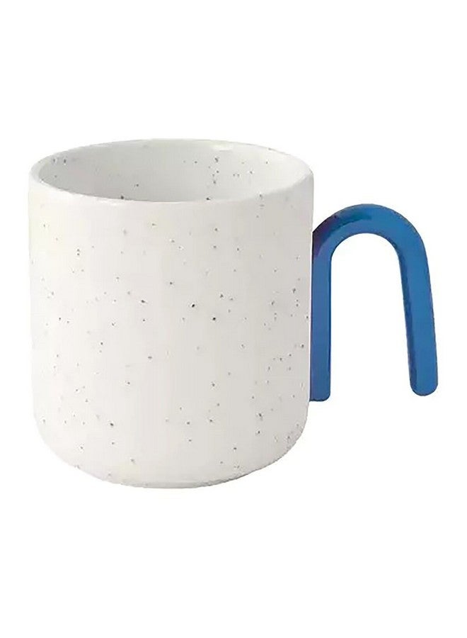 إيزي لايف كوب قهوة بورسلين آمن للاستخدام في الميكروويف وغسالة الأطباق أبيض وأزرق  مل - Image 1
