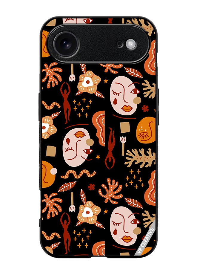 VR CREATIVE Protective Case Cover For Apple iPhone 17 Air Silhouettes Of People Design Multicolour