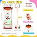 Shappy 4 Pcs Emotion Sensory Bottles Liquid Motion Bubbler Colorful Water Fidget Toy Sensory Bottles for Toddlers Quiet Fidget Toys for Autistic Children Calming Corner Social Emotional Learning - Image 4