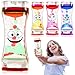 Shappy 4 Pcs Emotion Sensory Bottles Liquid Motion Bubbler Colorful Water Fidget Toy Sensory Bottles for Toddlers Quiet Fidget Toys for Autistic Children Calming Corner Social Emotional Learning - Image 2