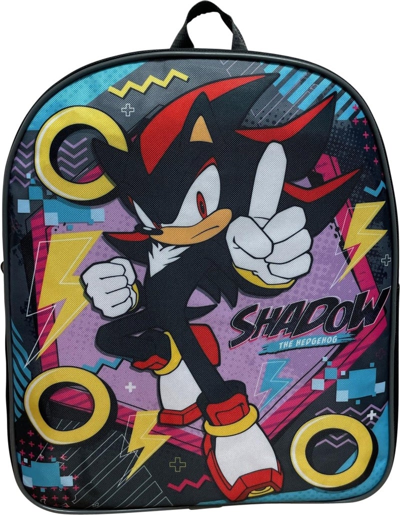 Ruz Sonic The Hedgehog 12 Kids Backpack Sonic Shadow School Bag Shadow - Image 2