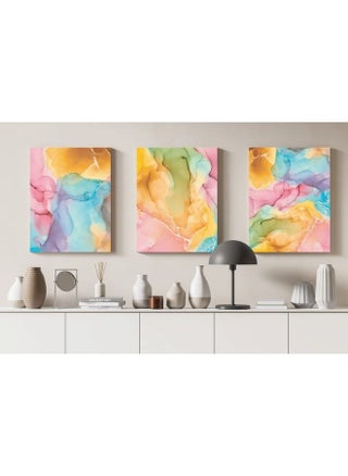 Set Of 3 Of Colorful Abstract Marble Texture Pattern - pzsku/Z44817689C7B345B78E2CZ/45/1746226903/ebeff922-ef0c-4779-887a-163e3956a93f