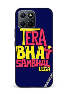 VR CREATIVE Protective Case Cover For Honor X6 Tera Bhai Sambhal Lega Hindi Quots Design Multicolour  - Image 1