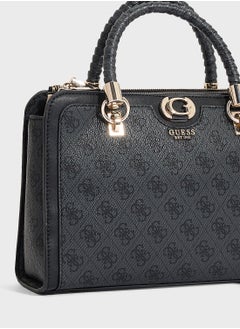 GUESS Orlina Logo Society Satchel  - Image 3