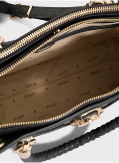 GUESS Orlina Logo Society Satchel  - Image 4