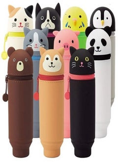 mriya MRIYA Pencil Case Large Capacity Pencil Pouch Bag School Supply Pouch Organizer for Students Kids Stylish Pen Holder Pouch Stationery Box Portable Makeup Pouch Multipurpose for Boys & Girls (Bear)  - Image 2