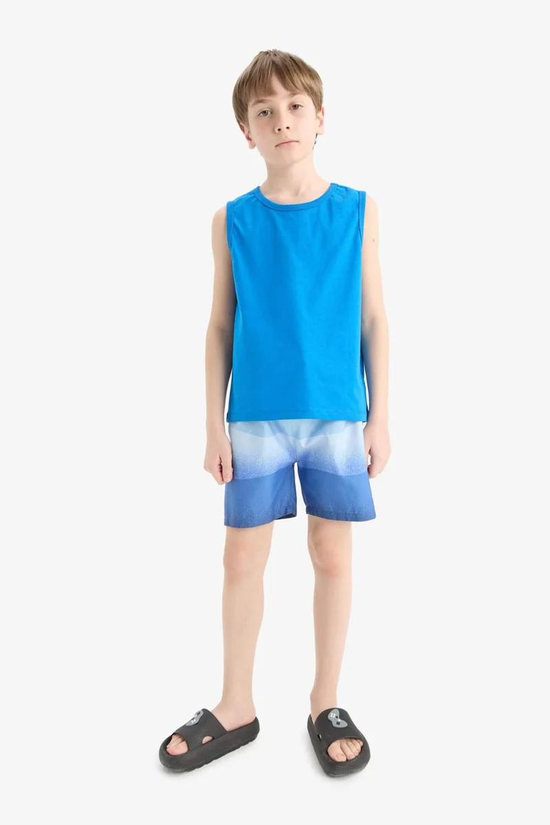 ديفاكتو Boy Regular Fit Swim Shorts