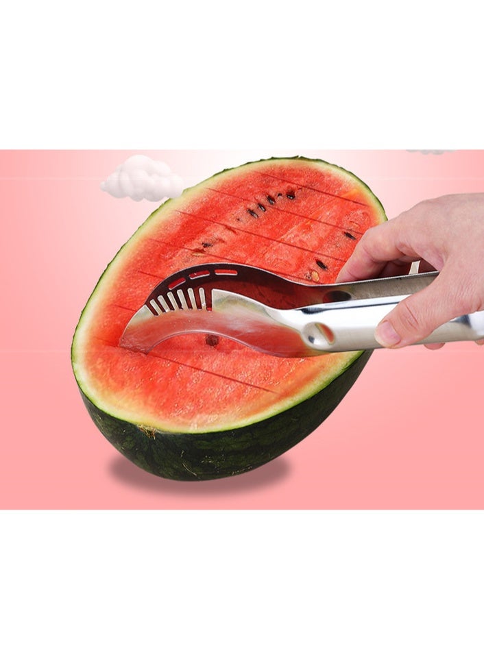 Stainless Steel Watermelon Fruit Slicer Multi Function Fruit Cutter - Image 5