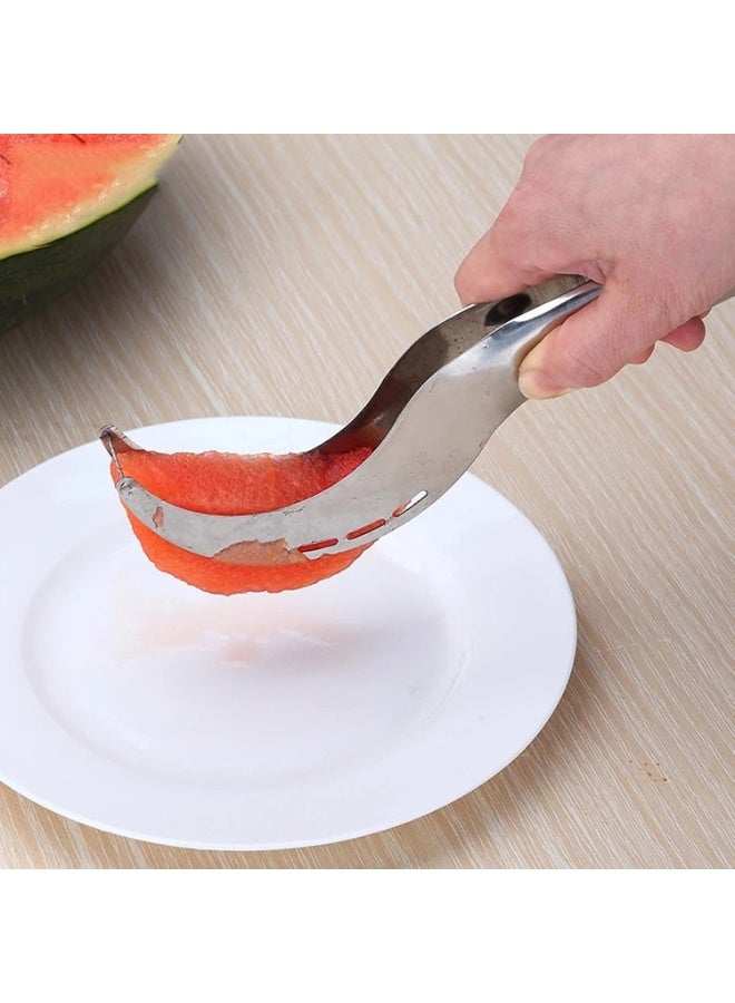 Stainless Steel Watermelon Fruit Slicer Multi Function Fruit Cutter - Image 3