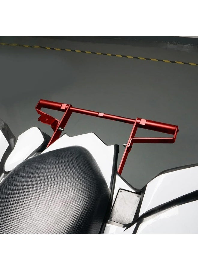Ebiker Aluminum Rear Grab Bar for Yamaha Raptor700 Red Color - Image 4