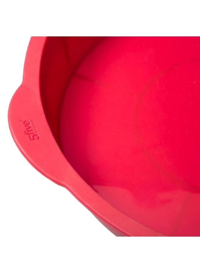 Five Simply Smart Manaque Deep Surface Silicone Cake Mould Red 24 Cm 111044A