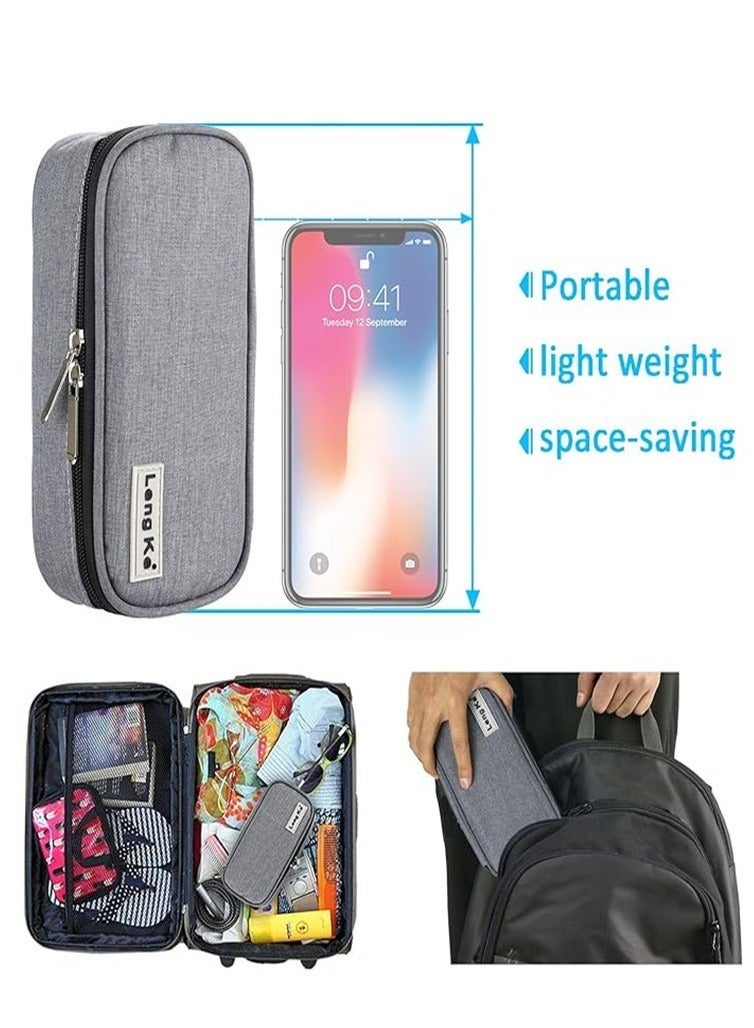 Leng Ke Insulin Travel Case - Insulated Medication Cooler Travel Bag for Diabetic Insulin Pen and Vials - Image 2