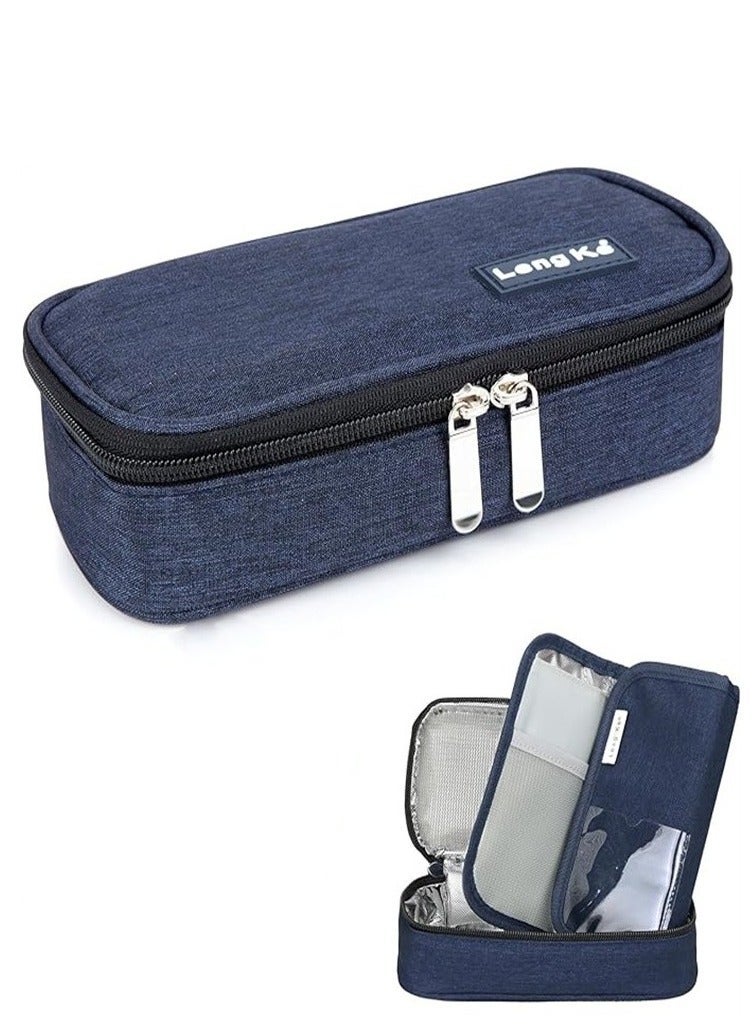 Leng Ke Insulin Travel Case - Insulated Medication Cooler Travel Bag for Diabetic Insulin Pen and Vials - Image 4
