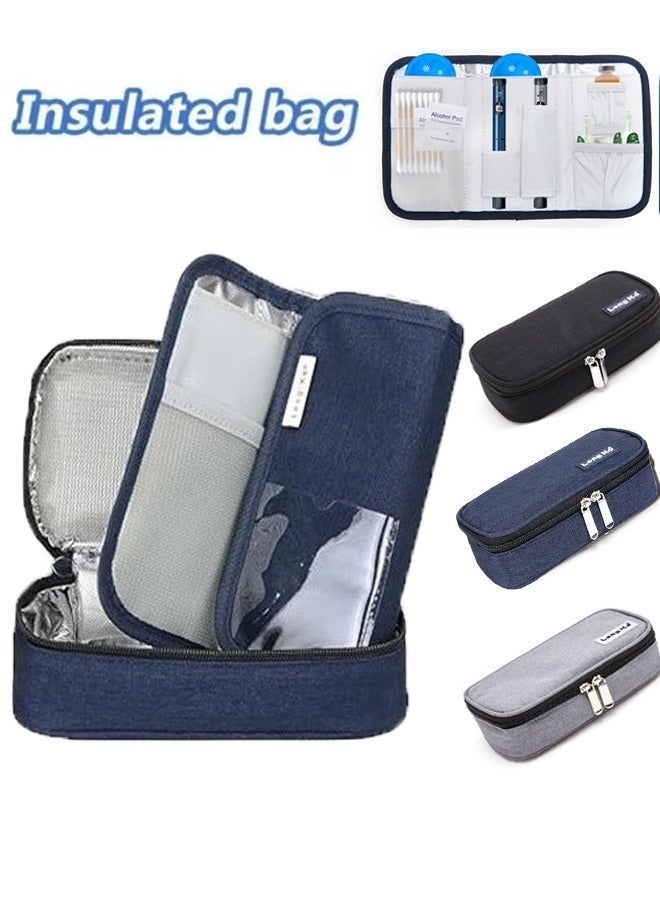 Leng Ke Insulin Travel Case - Insulated Medication Cooler Travel Bag for Diabetic Insulin Pen and Vials - Image 5