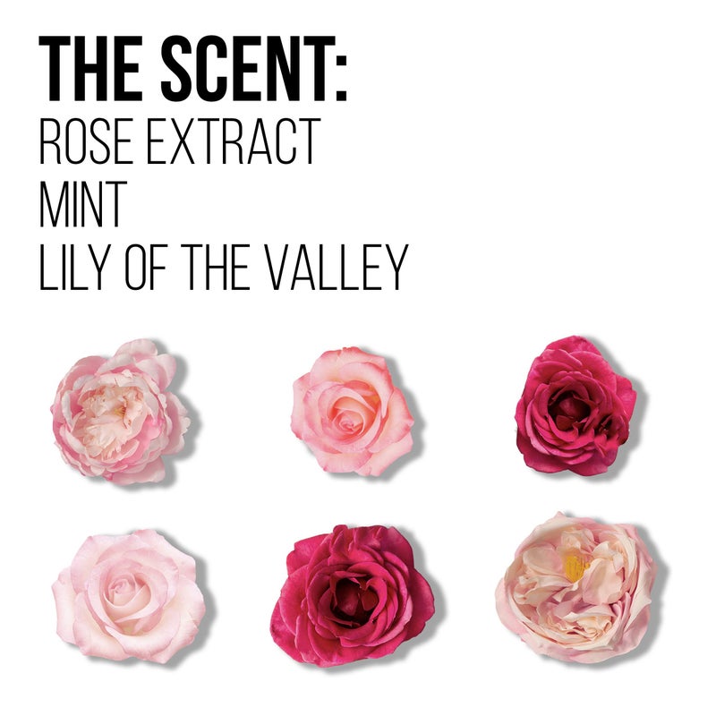 Pantene, Shampoo, Sulfate, Paraben and Dye Free, Pro-V Blends, Soothing Rose Water, 17.9 fl oz - Image 4