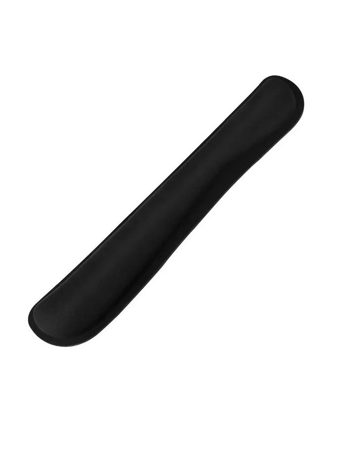 Generic Wrist Rest Pad, Ergonomic Design Keyboard Wrist Support, Comfortable Keyboard Pad Cushion, Slip Resistant Keyboard Hand Rest Support For Office, Home, (1pc, Large, For Keyboard)  - Image 1