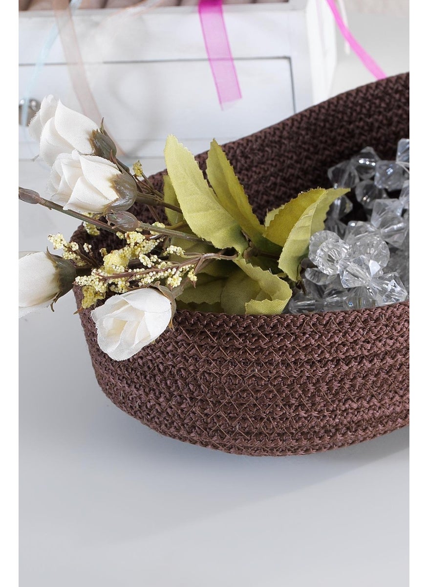 Maison Art Ovoid | Organizer Basket Organizer | Multi-Purpose Handmade Basket  - Image 5