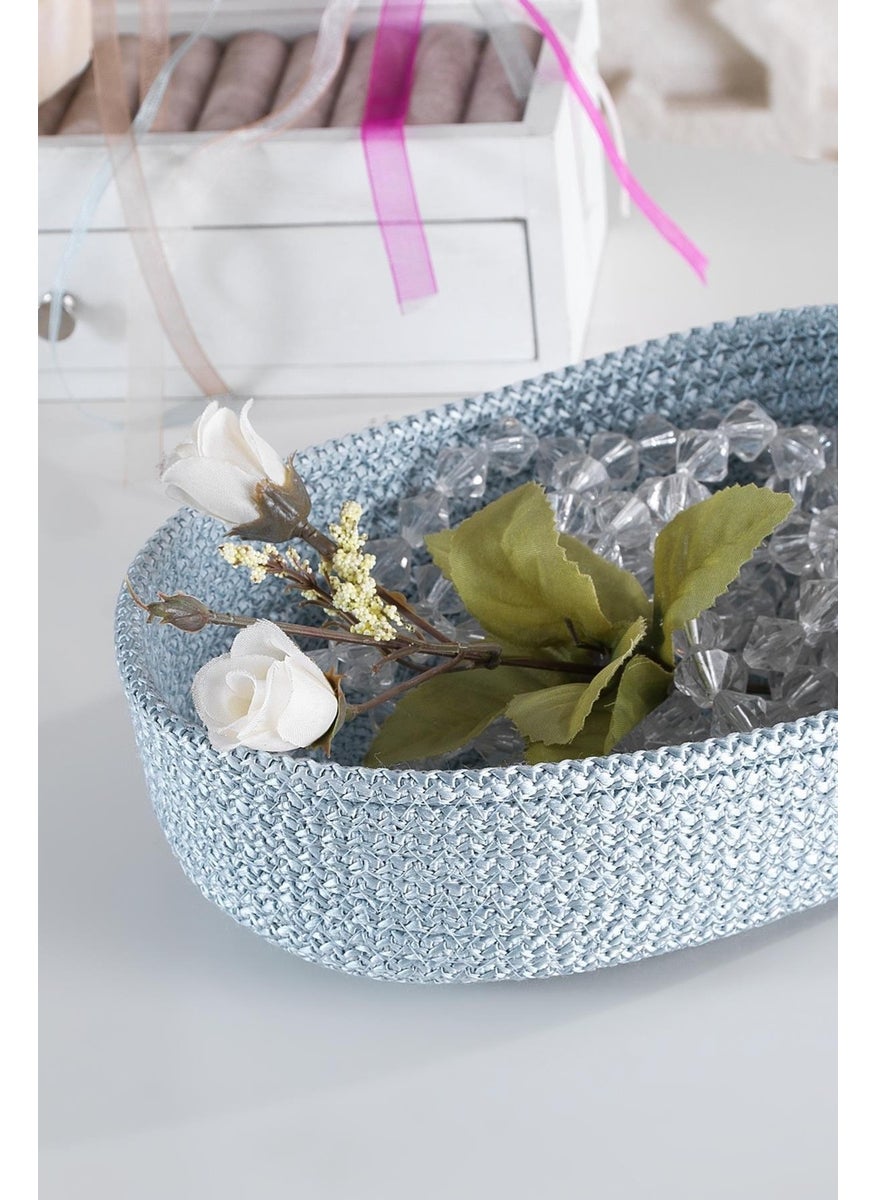 Maison Art Ovoid | Organizer Basket Organizer | Multi-Purpose Handmade Basket  - Image 2