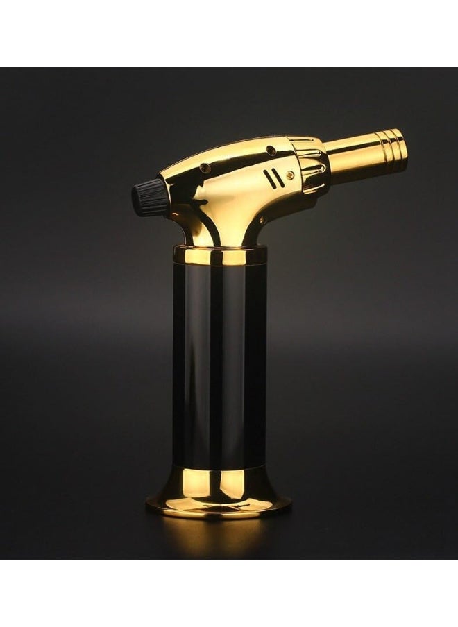 ALSAQER Alsaqer Windproof Gas Lighter, Incense  Lighter, Bakhoor  Lighter, Jet Lighter for BBQ, Butane Torch, Cooking Torch Culinary Lighter Butane Refillable (Butane Not Included)  - Image 1