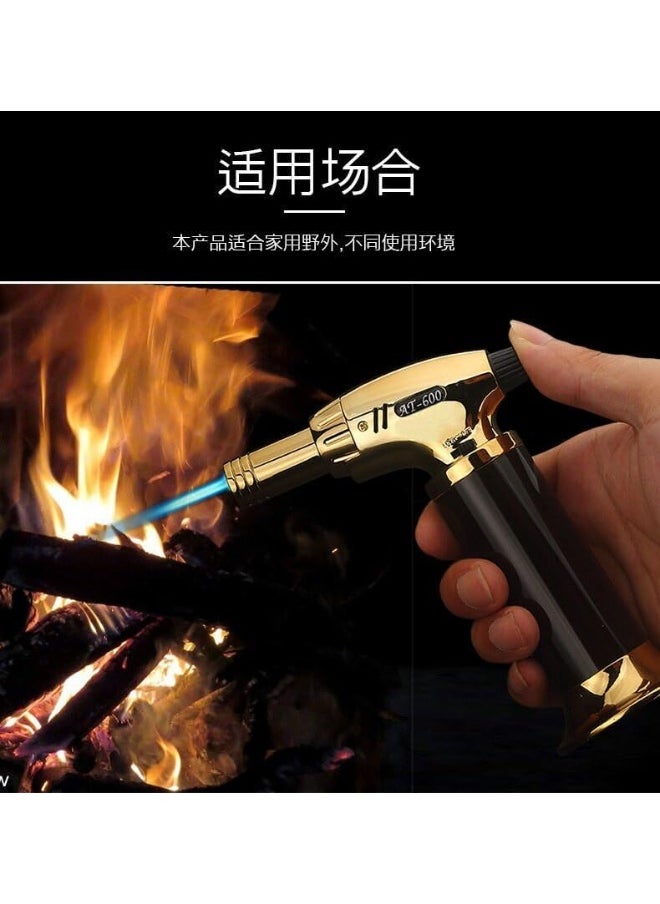 ALSAQER Alsaqer Windproof Gas Lighter, Incense  Lighter, Bakhoor  Lighter, Jet Lighter for BBQ, Butane Torch, Cooking Torch Culinary Lighter Butane Refillable (Butane Not Included)  - Image 5