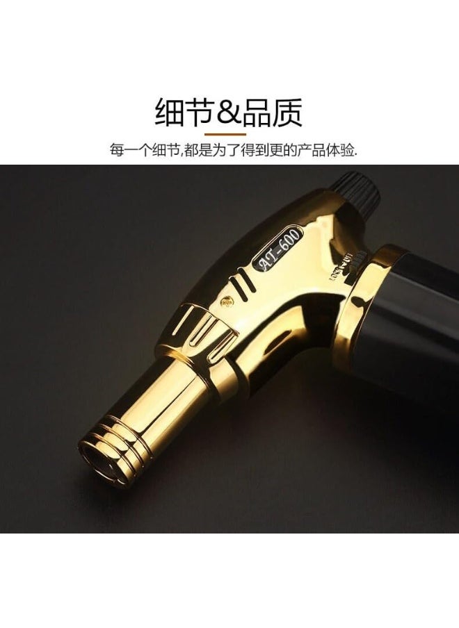 ALSAQER Alsaqer Windproof Gas Lighter, Incense  Lighter, Bakhoor  Lighter, Jet Lighter for BBQ, Butane Torch, Cooking Torch Culinary Lighter Butane Refillable (Butane Not Included)  - Image 4