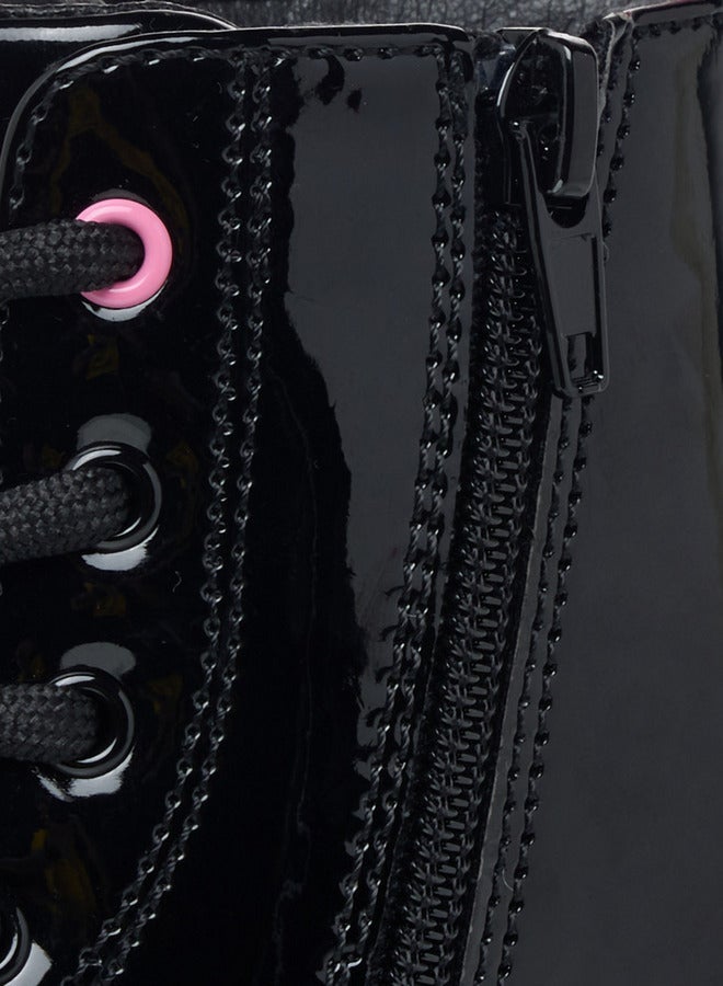 Disney Minnie Mouse Print Ankle Boots with Zip Closure - Image 5