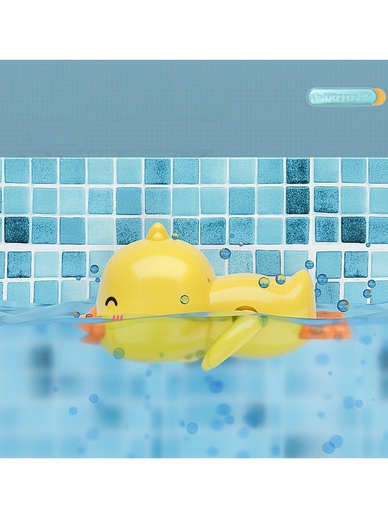 Mitoy 8 Pcs Yellow Duck Bath Toys for Toddlers - Image 3