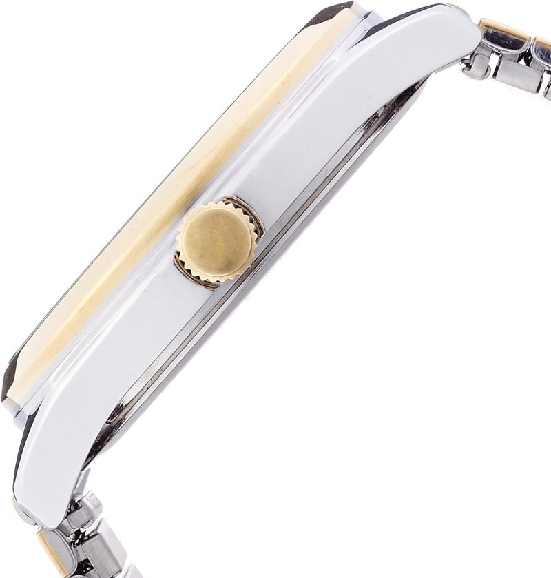 أرميترون ساعة رجالية بسوار من الفولاذ المقاوم للصدأ ثنائي اللون مقاس 40 مم - Image 3