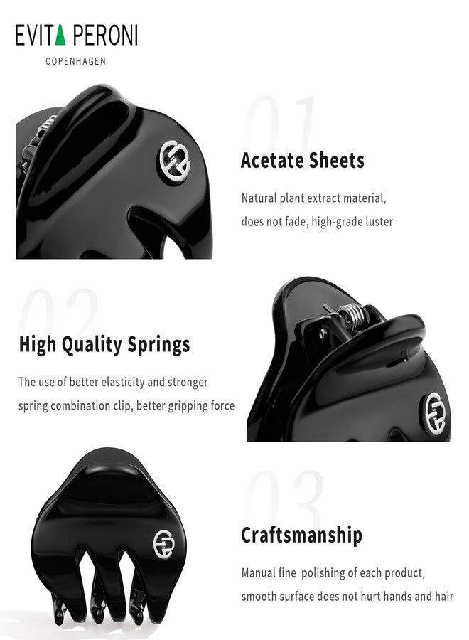 EVITA PERONI Small Hair Clips, Mini Hair Clip for Hair, Little Tiny Claw Clips for Women Girls, Mint Blue - Image 4