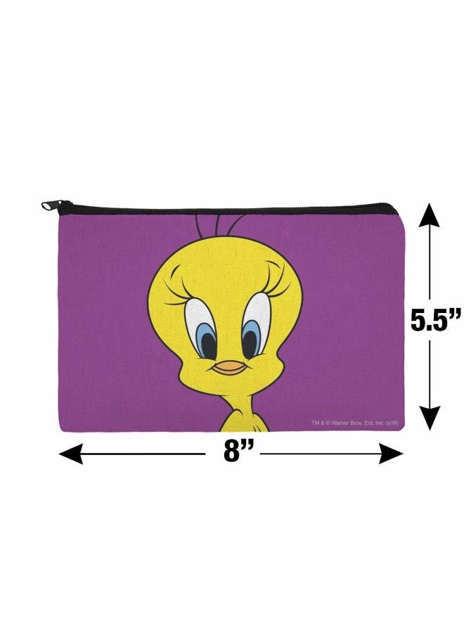 GRAPHICS & MORE Looney Tunes Tweety Bird Makeup Cosmetic Bag Organizer Pouch - Image 4