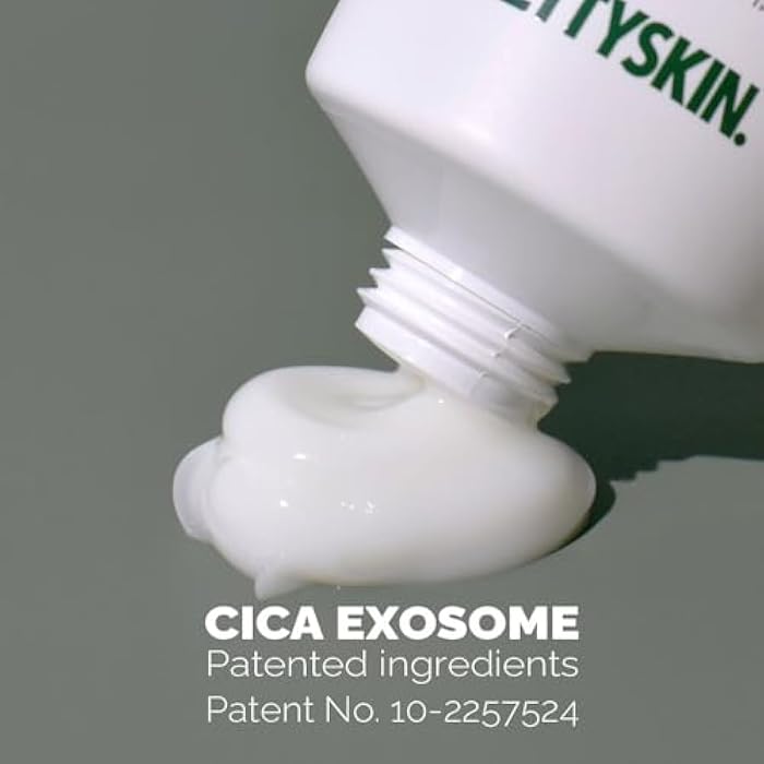 PRETTYSKIN Cica Exosome Soothing Cream with 75% Centella Asiatica Extract, Vitamin K Complex, and Hyaluronic Acid – Gentle Hydration for Sensitive Skin (2.02 fl.oz / 60ml) - Image 3
