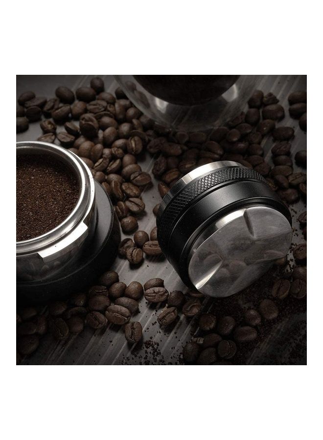 Dual Head Coffee Leveler For 54mm Breville Portafilter Black/Silver 54ml - Image 3