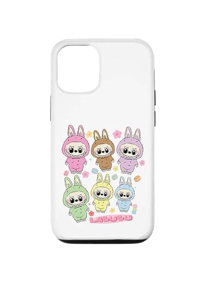 Arabest Funny Labubu Lover Cute Labubu The Monsters Women Case for iPhone 12/12 Pro - Image 1
