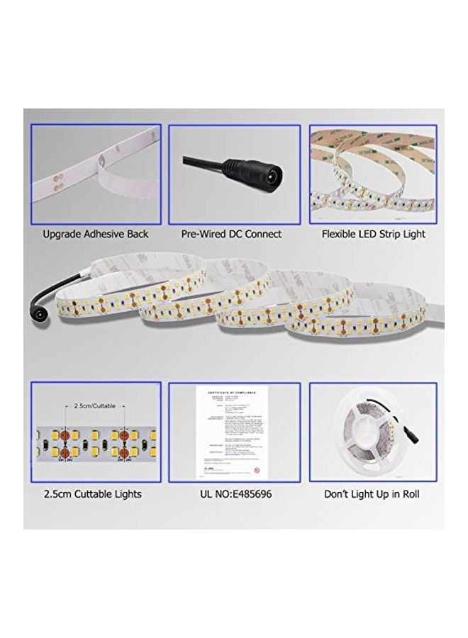 إسكدنيا شريط إضاءة LED بجهد 24 فولت أبيض - Image 4