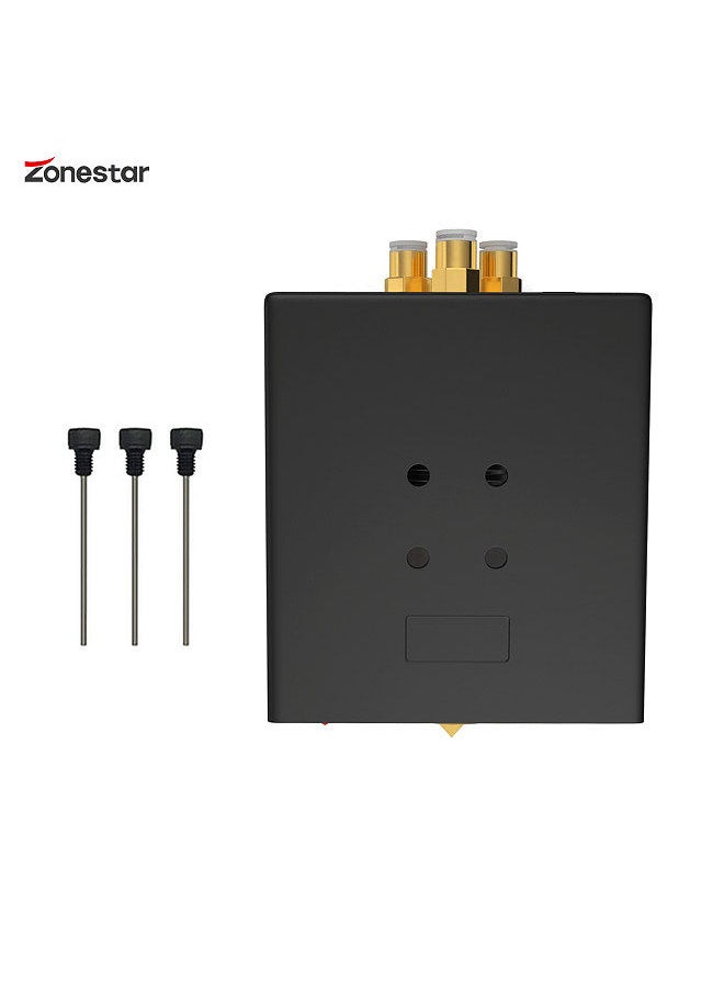 zonestar - 3D Printer 4-IN-1-OUT Hotend Extruder Kit with 3 Cleaning Tools for Z8 and Z9 3D Printer DIY Kit Parts 260 Degrees High Temperature Support PLA ABS TPU Filament - Image 1
