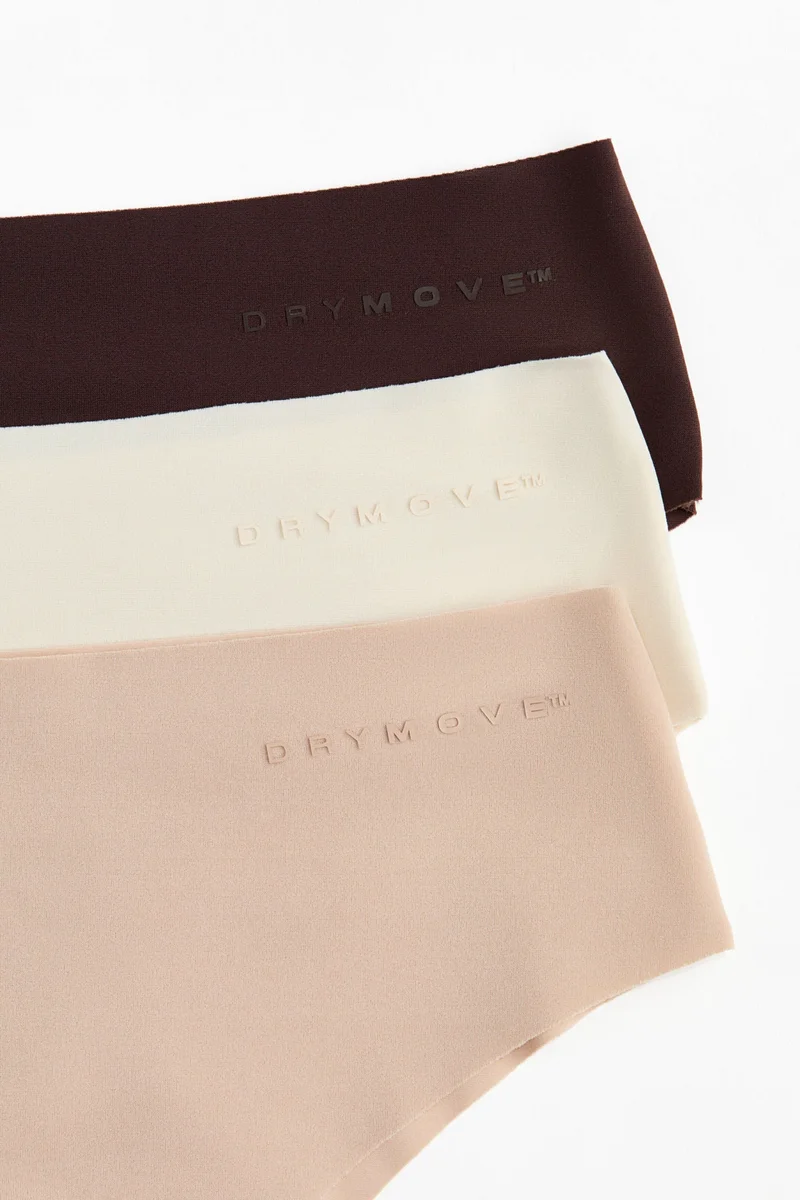 H&M 3-pack DryMove™ Sports hipster briefs